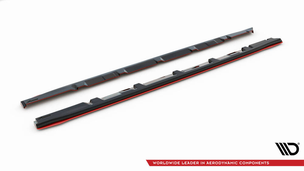 SET DES DIFFUSEUR DES BAS DE CAISSE V.2 SUBARU WRX STI