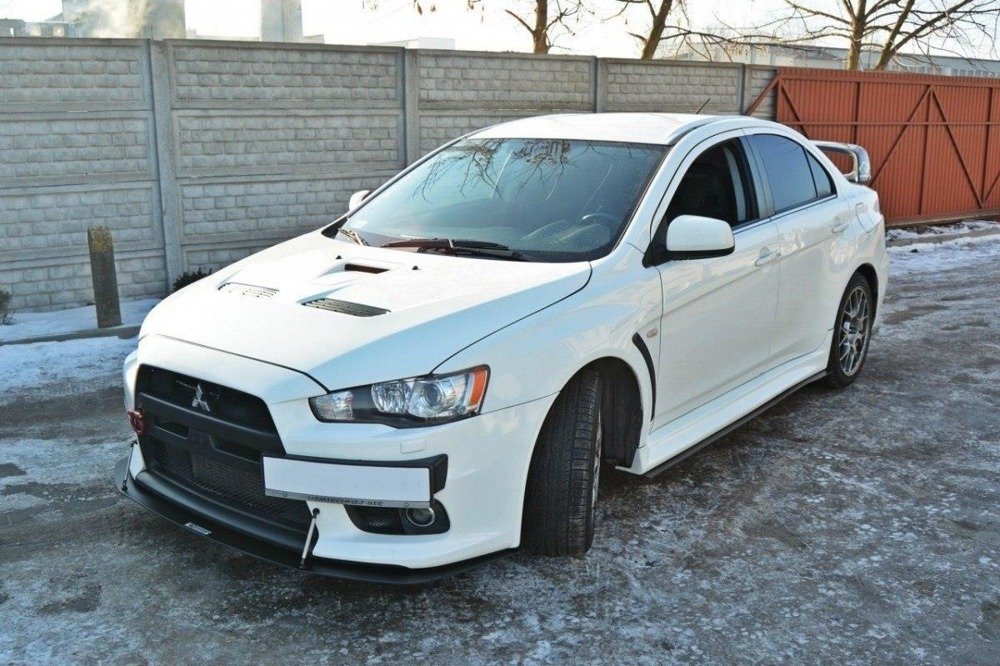 SPORT LAME DU PARE-CHOCS AVANT V.2 Mitsubishi Lancer Evo X