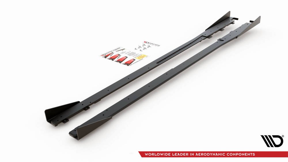 Sports Durabilité Rajouts Des Bas De Caisse + Flaps Toyota GR Yaris Mk4 