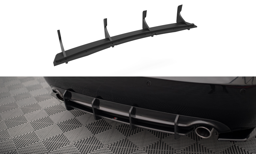 Street Pro Central Diffuseur Arriere Audi A4 S-Line B7