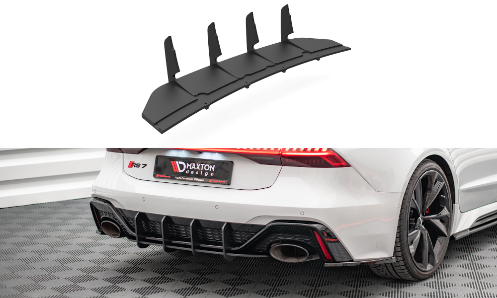 Street Pro Central Diffuseur Arriere Audi RS7 C8 / RS6 C8