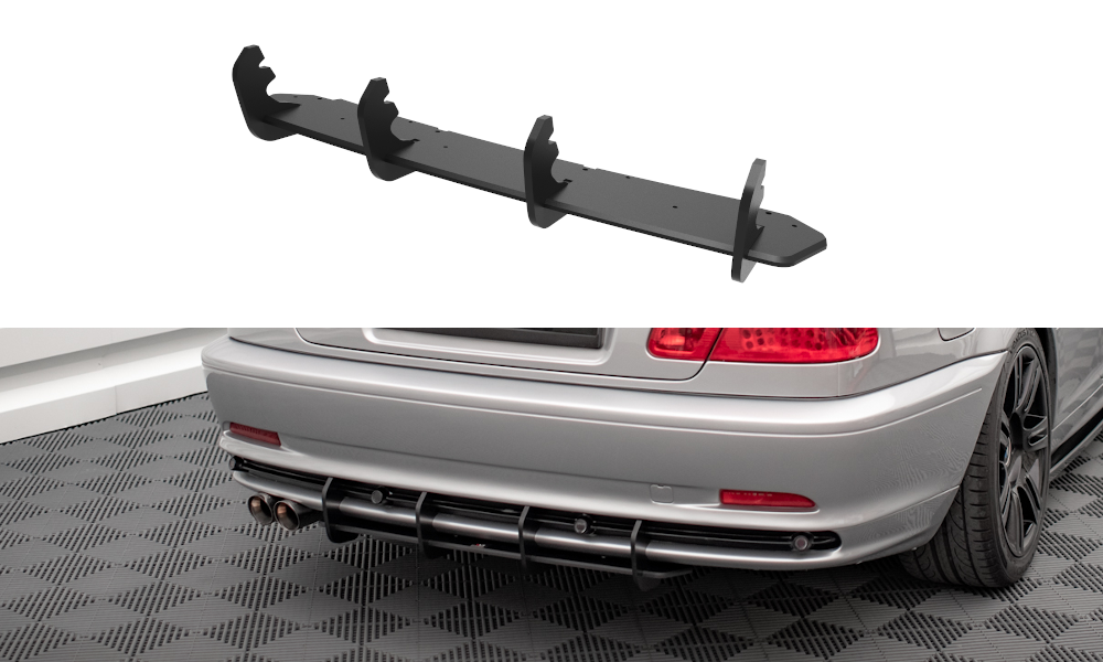 Street Pro Central Diffuseur Arriere BMW 3 Coupe E46