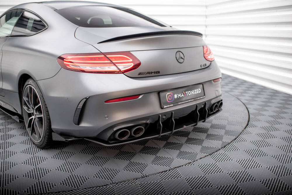 Street Pro Central Diffuseur Arriere Mercedes-AMG C43 Coupe / Cabrio C205  Facelift / A205 Facelift