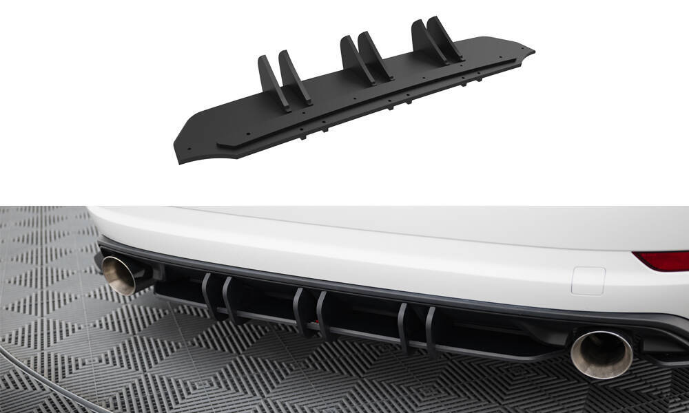 Street Pro Central Diffuseur Arriere Volkswagen Jetta GLI Mk7