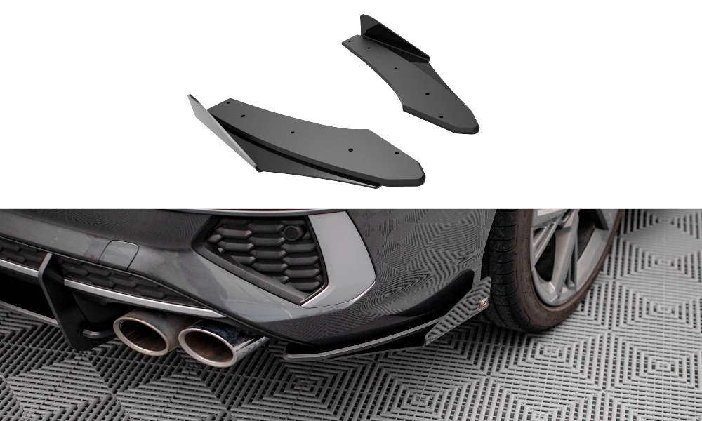 Street Pro Lame Du Pare Chocs Arriere + Flaps Audi S3 Sedan 8Y