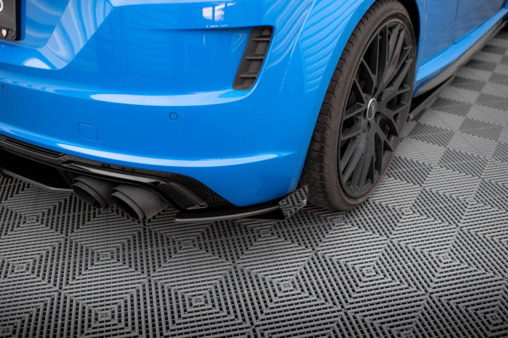 Street Pro Lame Du Pare Chocs Arriere + Flaps Audi TT S 8S Facelift