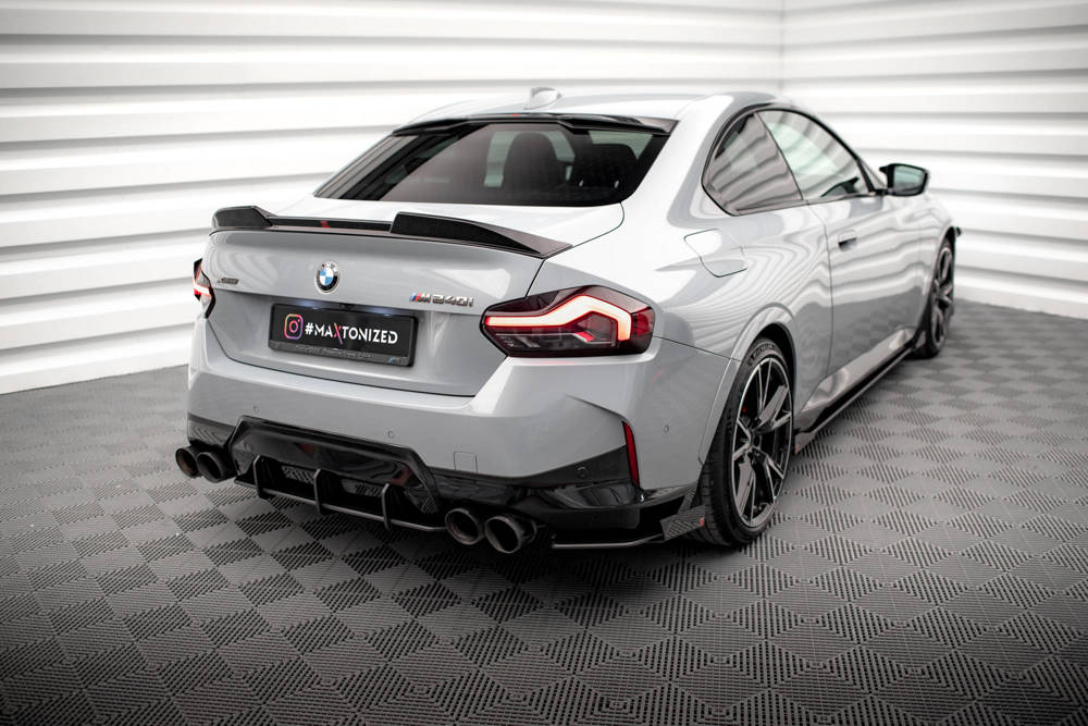 Street Pro Lame Du Pare Chocs Arriere + Flaps BMW 2 Coupe M240i G42