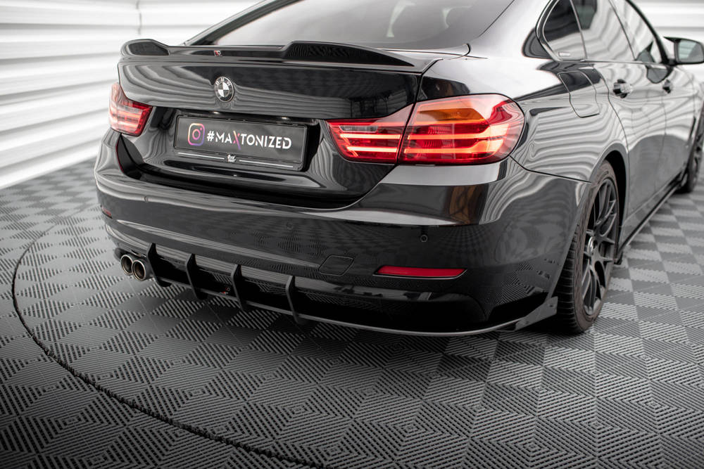 Street Pro Lame Du Pare Chocs Arriere + Flaps BMW 4 Gran Coupe F36