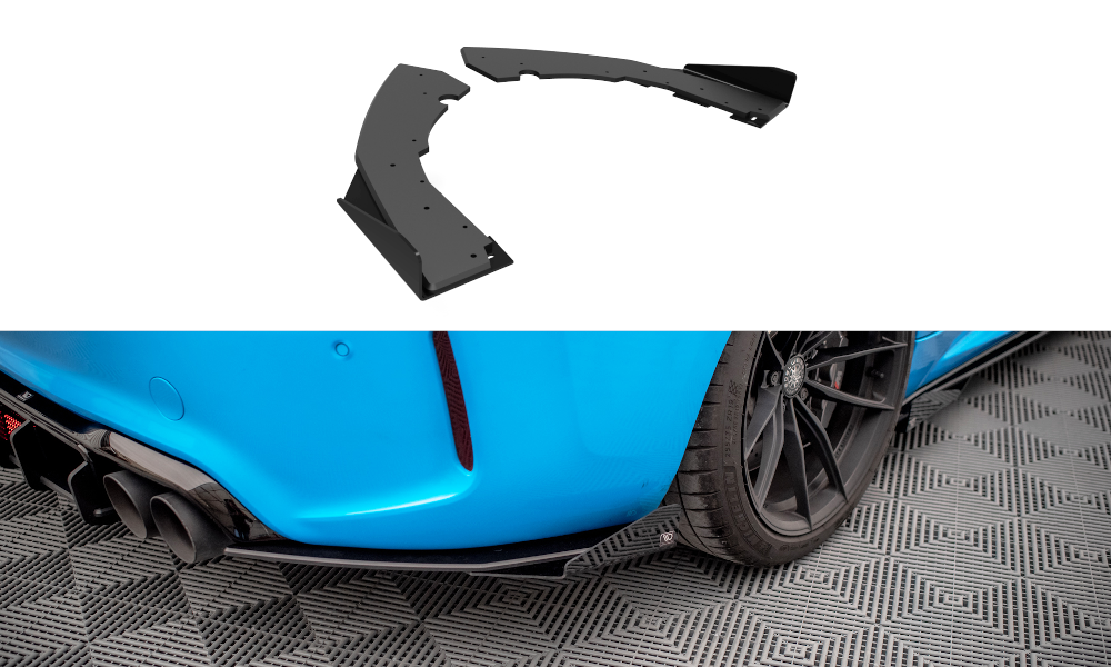 Street Pro Lame Du Pare Chocs Arriere + Flaps BMW M2 F87