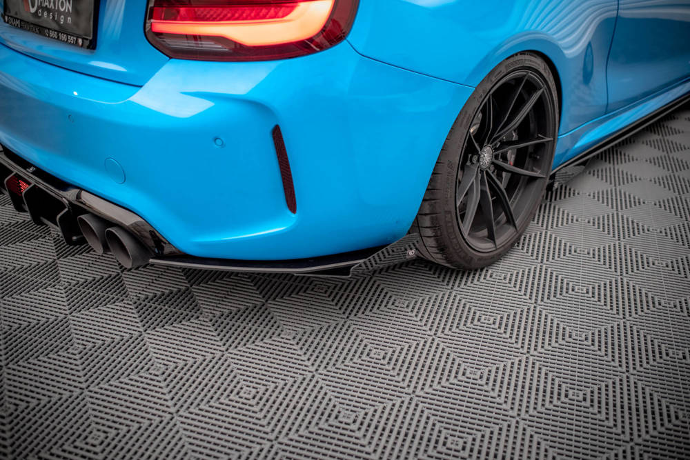 Street Pro Lame Du Pare Chocs Arriere + Flaps BMW M2 F87