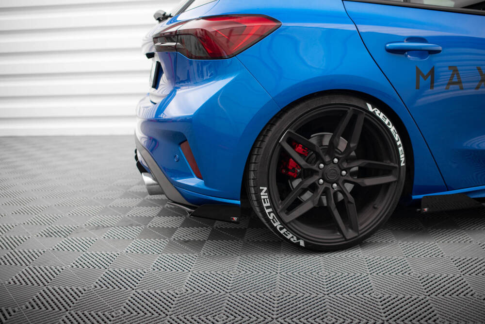 Street Pro Lame Du Pare Chocs Arriere + Flaps Ford Focus ST Mk4