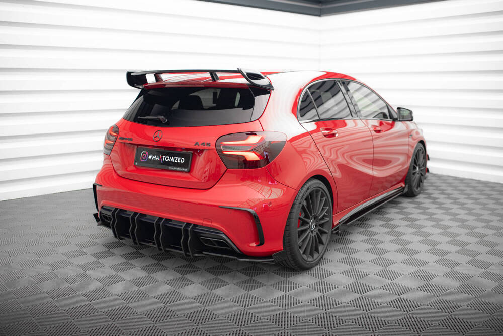 Street Pro Lame Du Pare Chocs Arriere + Flaps Mercedes-Benz A 45 AMG W176 Facelift