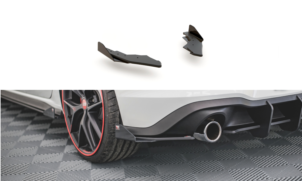 Street Pro Lame Du Pare Chocs Arriere + Flaps Volkswagen Golf GTI / GTE / R-Line Mk8