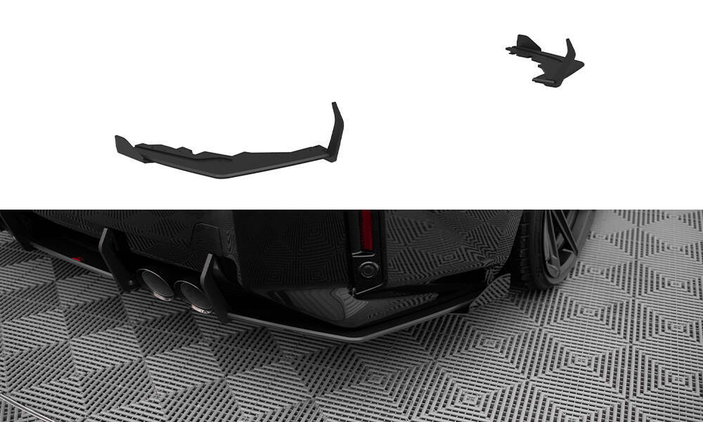 Street Pro Lame Du Pare Chocs Arriere V.1 + Flaps BMW M2 G87