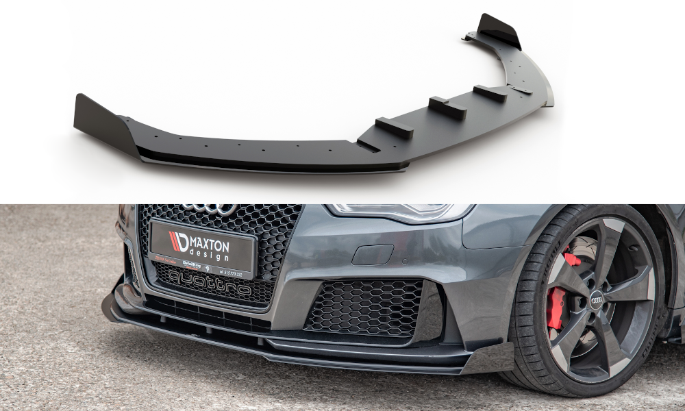 Street Pro Lame Du Pare-Chocs Avant + Flaps Audi RS3 8V Sportback