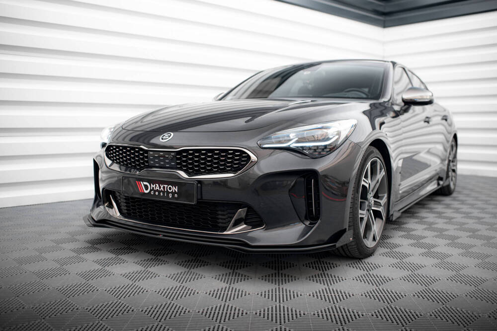 Street Pro Lame Du Pare-Chocs Avant  + Flaps Kia Stinger GT / GT-Line / Standard Mk1