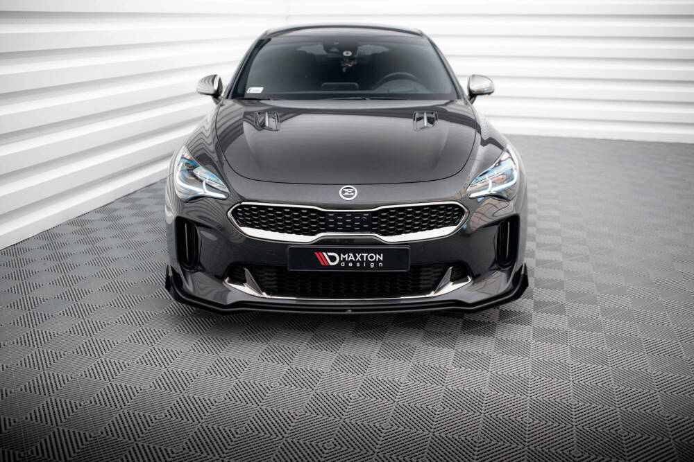 Street Pro Lame Du Pare-Chocs Avant  + Flaps Kia Stinger GT / GT-Line / Standard Mk1