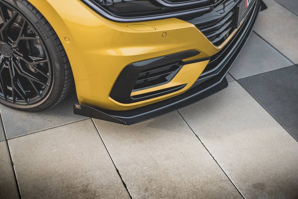 Street Pro Lame Du Pare-Chocs Avant + Flaps Volkswagen Arteon R-Line