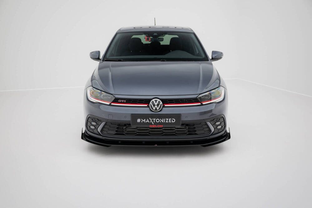 Street Pro Lame Du Pare-Chocs Avant + Flaps Volkswagen Polo GTI Mk6 Facelift