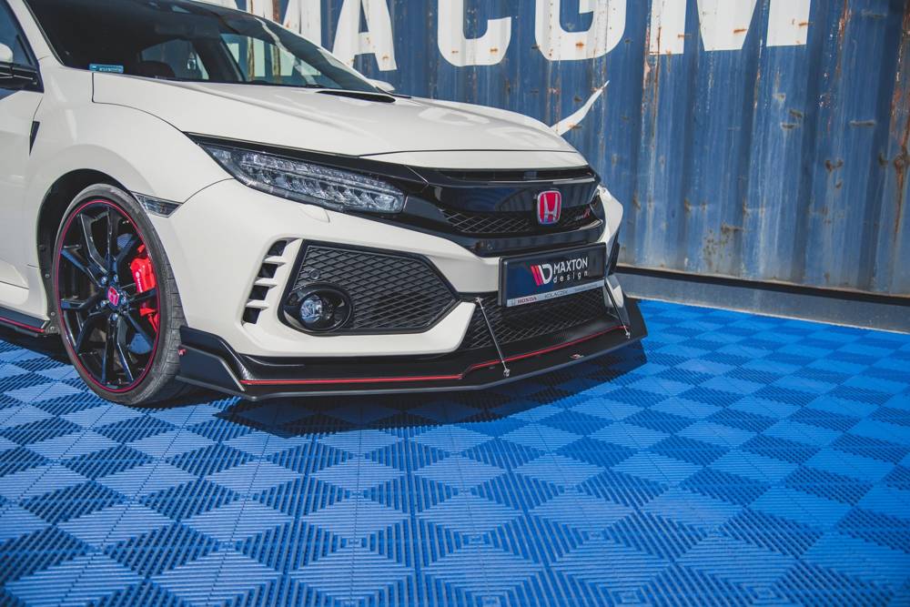 Street Pro Lame Du Pare-Chocs Avant Honda Civic X Type-R