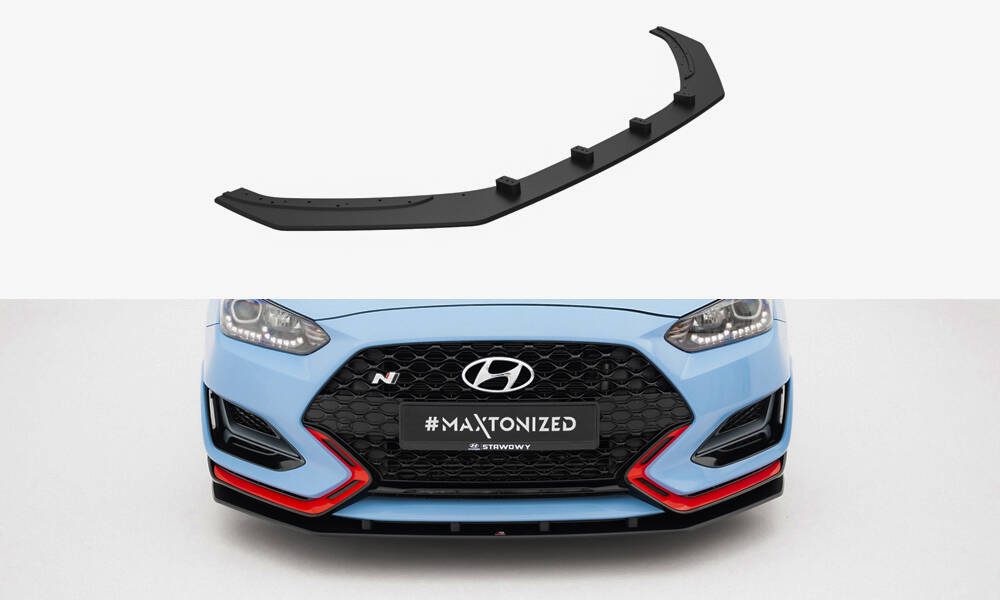 Street Pro Lame Du Pare-Chocs Avant  Hyundai Veloster N Mk2