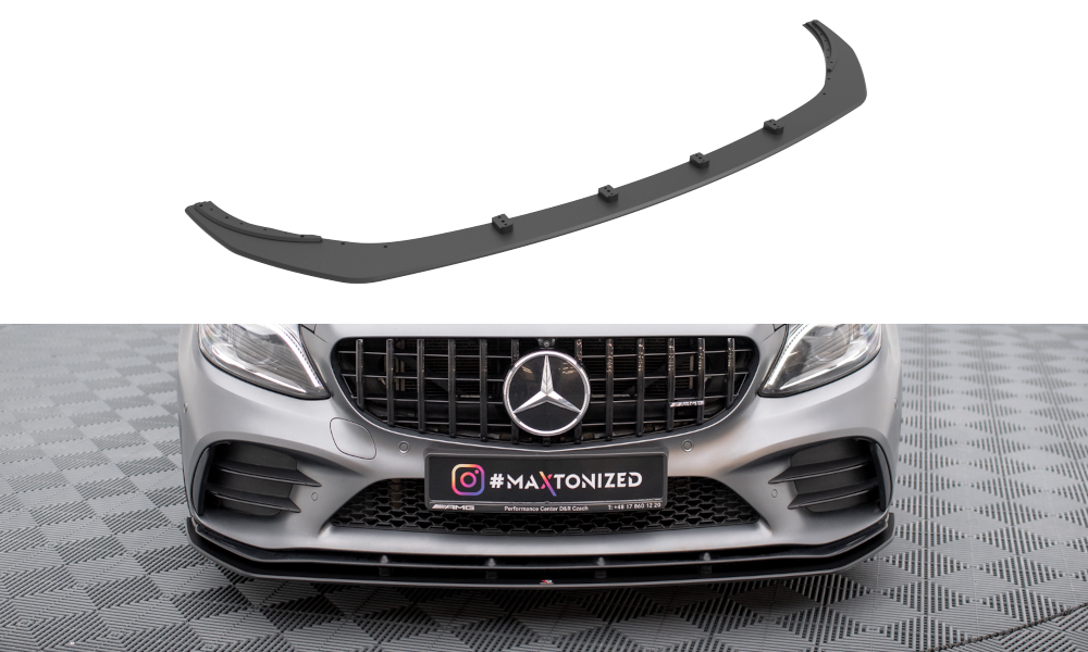 Street Pro Lame Du Pare-Chocs Avant Mercedes-AMG C43 Coupe / Cabrio C205  Facelift / A205 Facelift