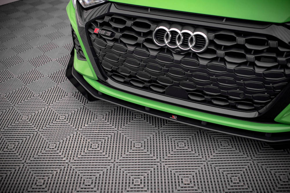 Street Pro Lame Du Pare-Chocs Avant V.1 + Flaps Audi RS3 8Y