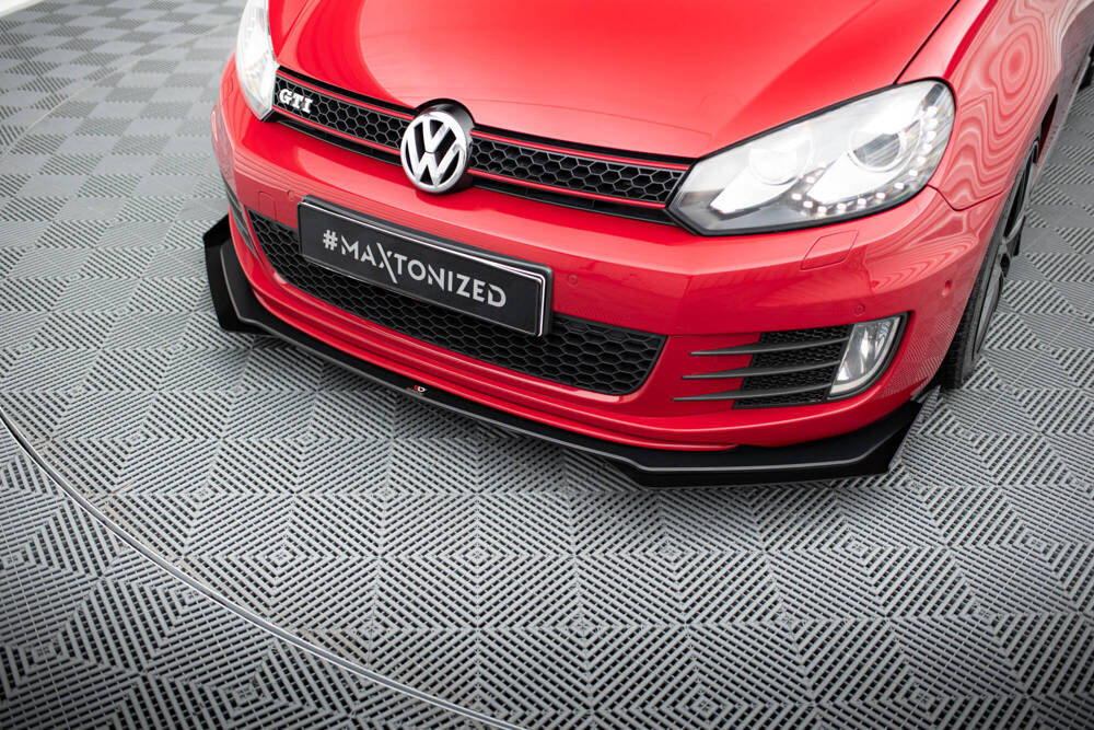 Street Pro Lame Du Pare-Chocs Avant V.3 + Flaps Volkswagen Golf GTI Mk6