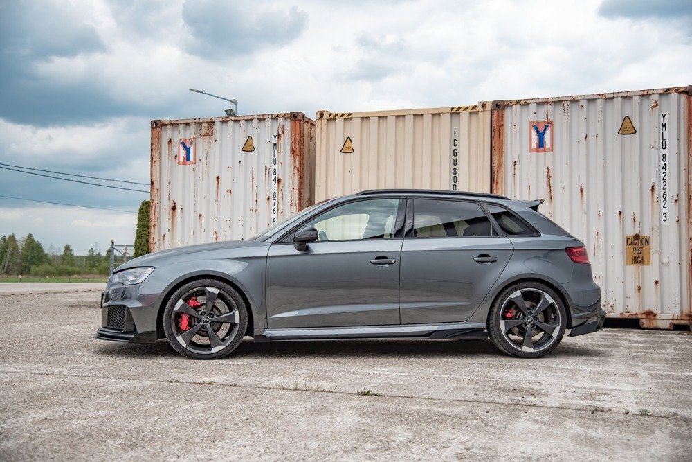 Street Pro Rajouts Des Bas De Caisse + Flaps Audi RS3 8V Sportback