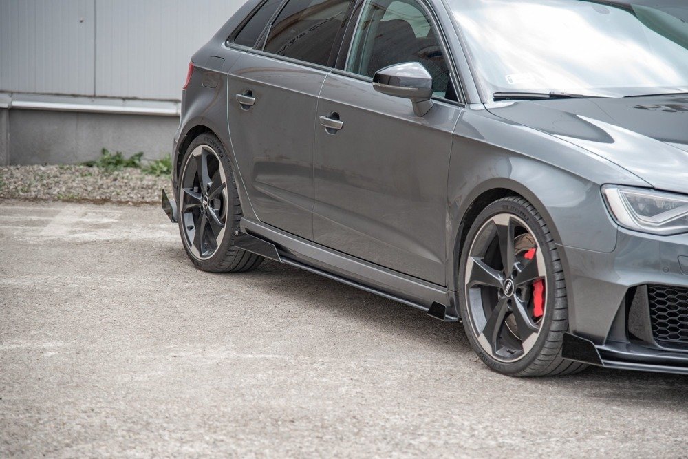 Street Pro Rajouts Des Bas De Caisse + Flaps Audi RS3 8V Sportback