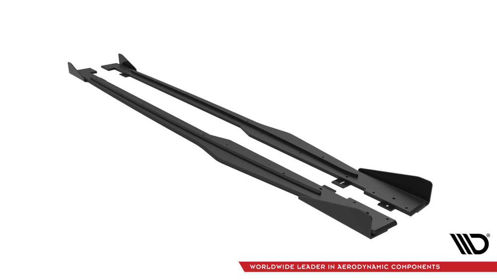 Street Pro Rajouts Des Bas De Caisse + Flaps Audi TT S / S-Line 8S