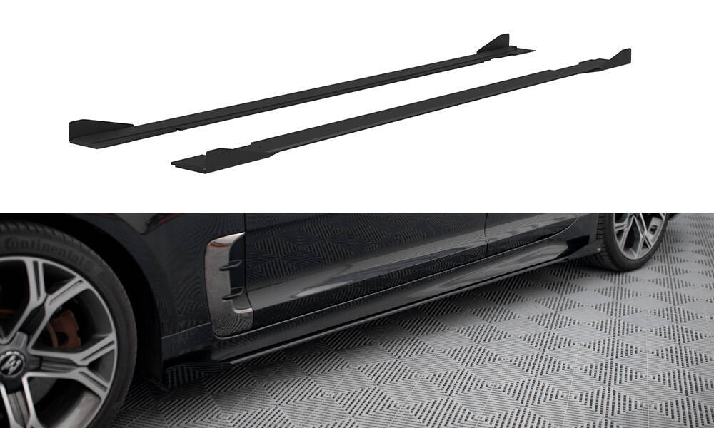 Street Pro Rajouts Des Bas De Caisse + Flaps Kia Stinger GT / GT-Line / Standard Mk1