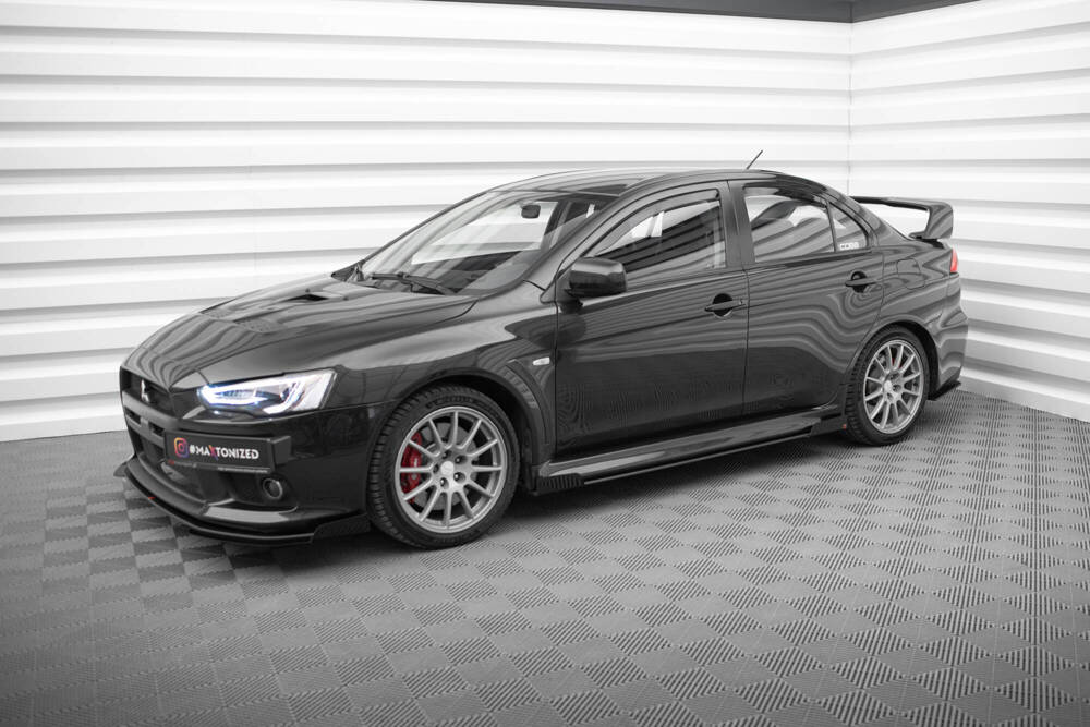 Street Pro Rajouts Des Bas De Caisse + Flaps Mitsubishi Lancer EVO X