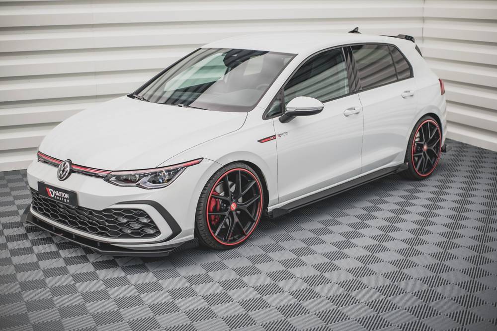 Street Pro Rajouts Des Bas De Caisse + Flaps Volkswagen Golf GTI / GTE / GTI Clubsport / R-Line Mk8