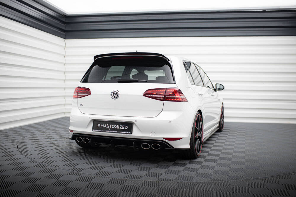 VW GOLF 7 R HATCHBACK DIFFUSEUR ARRIERE & LAME DU PARE CHOCS ARRIERE