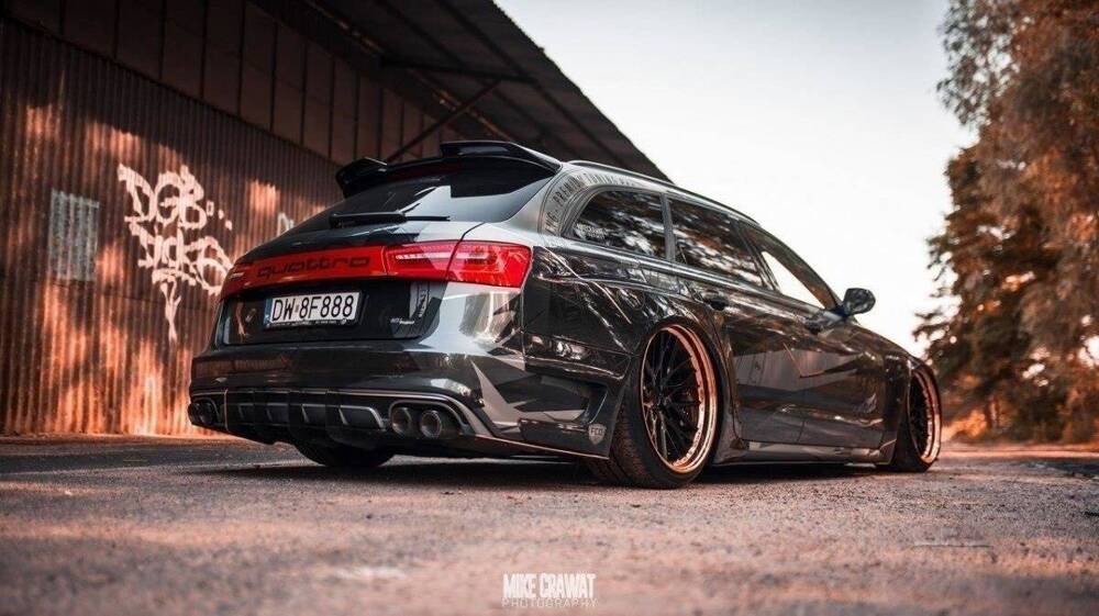 Wide Body Audi S6 C7 Avant + Set Of Splitters