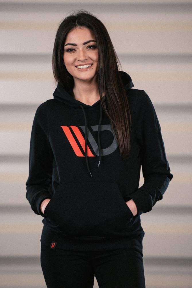 Womens Black Hoodie