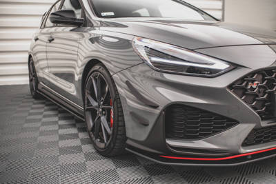 Ailes de pare-chocs avant (Canards) Hyundai I30 N / I30 N-Line Hatchback/Fastback Mk3 Facelift