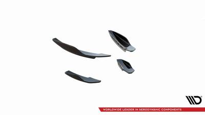 Ailes de pare-chocs avant (Canards) V.2 Ford Fiesta Mk8 ST / ST-Line 