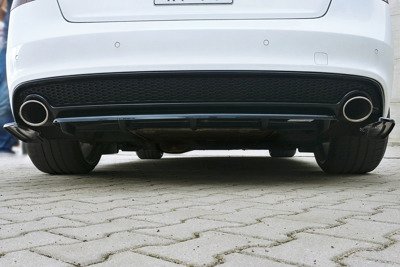 Arriere Splitter AUDI A5 S-LINE APRES FACELIFT (avec une barre verticale)