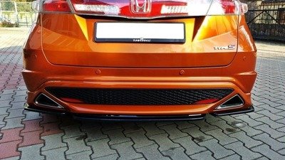 Arriere Splitter HONDA CIVIC VIII TYPE S/R (sans barres verticales)