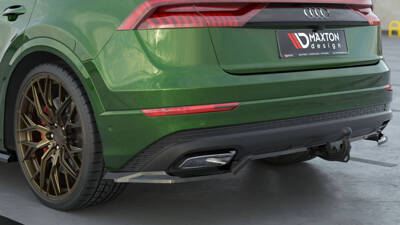 Arriere Splitter (avec une barre verticale) Audi Q8 Mk1 Facelift