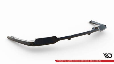 Arriere Splitter (avec une barre verticale) BMW iX3 M-Pack G08 Facelift