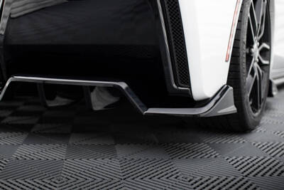 Arriere Splitter (avec une barre verticale) + Lames De Pare-Chocs Arrière Latérales Chevrolet Corvette C7