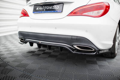 Arriere Splitter (avec une barre verticale) Mercedes-Benz CLA C117 Facelift