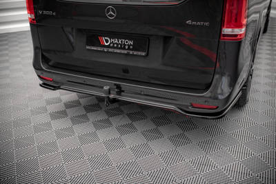 Arriere Splitter (avec une barre verticale) Mercedes-Benz V-Class AMG-Line W447 Facelift