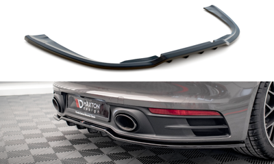 Arriere Splitter (avec une barre verticale) Porsche 911 Carrera 4S 992