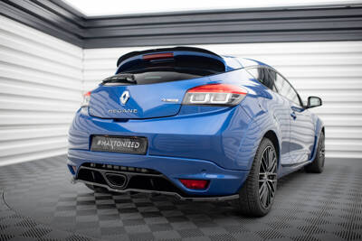 Arriere Splitter (avec une barre verticale) Renault Megane RS Mk3