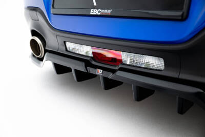 Arriere Splitter (avec une barre verticale) V.1 + Flaps Subaru BRZ Mk2