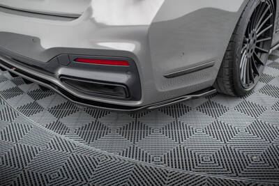 Arriere Splitter (avec une barre verticale) V.2 BMW 7 M-Pack G11 / G12 Facelift